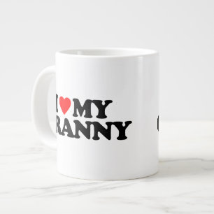 I LOVE MY GRANNY LARGE COFFEE MUG