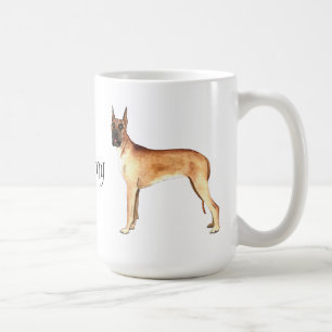 I Love my Great Dane Coffee Mug