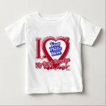 I Love My Great Grandpa red heart - photo Baby T-Shirt<br><div class="desc">I Love My Great Grandpa red heart - photo</div>