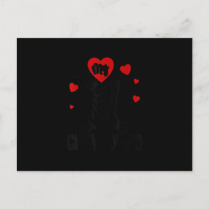 I Love My Greyhound Gifts For Dog Lovers T-Shirt. Announcement Postcard