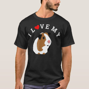 I Love My Guinea Pig Animal Lover T-Shirt