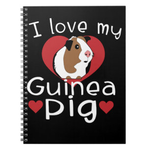 I Love My Guinea Pig Cute Guinea Pig Lovers Notebook