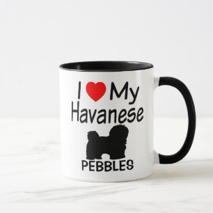 I Love My Havanese Dog Mug