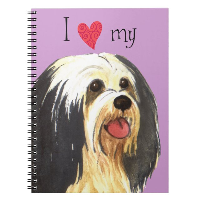 I Love my Havanese Notebook (Front)