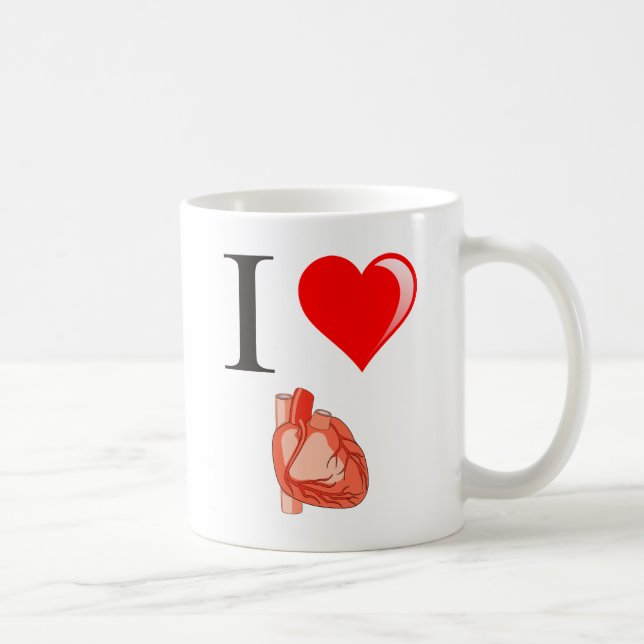 I love my hearts coffee mug (Right)