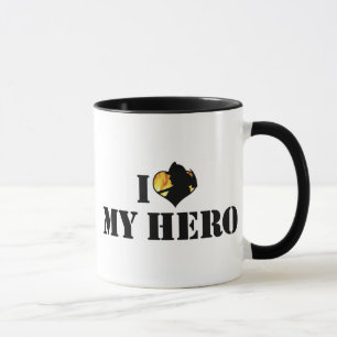 I Love My Hero Mug