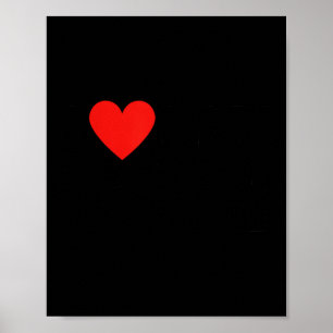 I Love My Hole Husband Funny Sarcastic Tee For Wif Poster