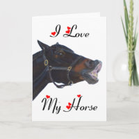 I Love My Horse! Funny