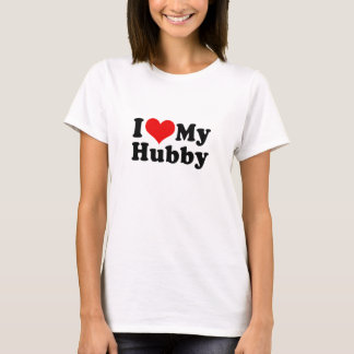 I Love My Hubby Husband Valentine's Day T-Shirt