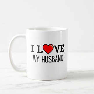 I love my husband coffee mug