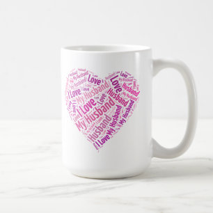 I Love My Husband Coffee Mug