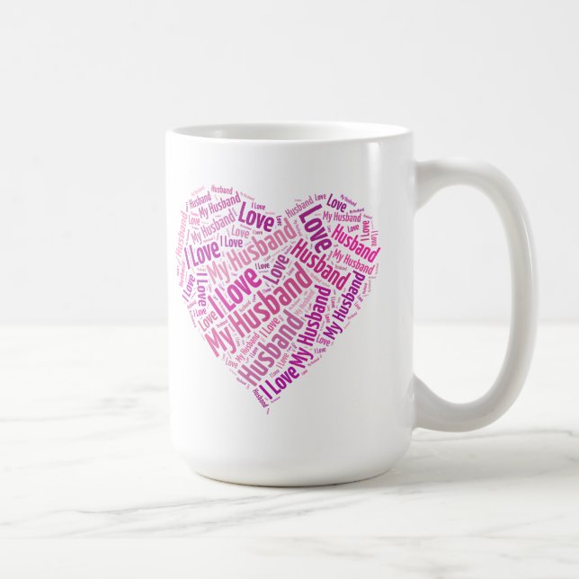 I Love My Husband Coffee Mug (Right)