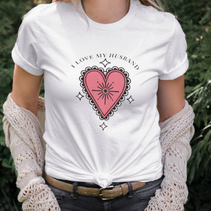 I Love My Husband Tri-Blend Shirt