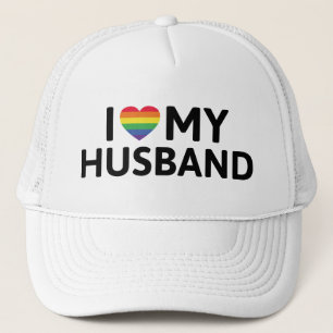 I Love My Husband Trucker Hat