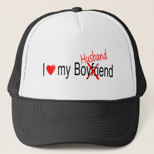 I Love My Husband Trucker Hat