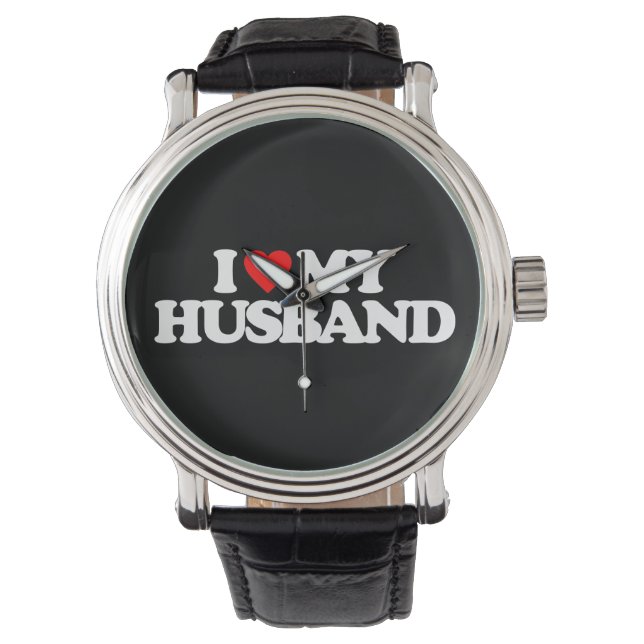 I LOVE MY HUSBAND WATCH (Front)