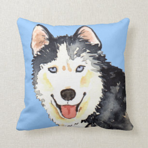 I Love my Husky Cushion