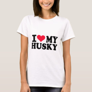 I love my Husky T-Shirt