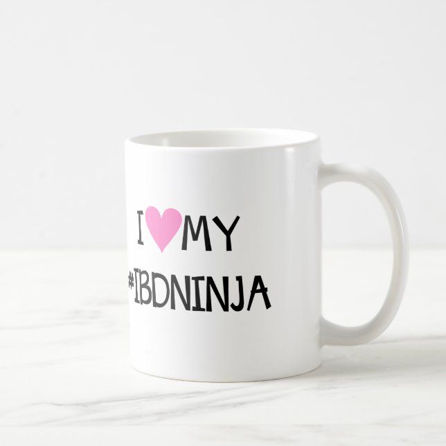 I LOVE MY #IBDNINJA mug (Right)