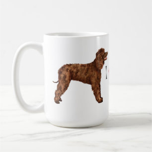 I Love my Irish Water Spaniel Coffee Mug