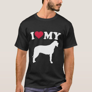 I Love My Irish Wolfhound T-Shirt