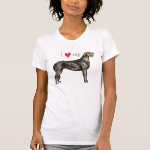 I Love my Irish Wolfhound T-Shirt