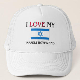 I Love My Israeli Boyfriend Trucker Hat