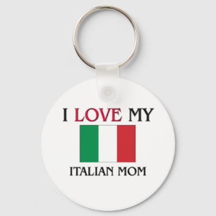 I Love My Italian Mum Key Ring
