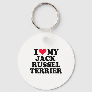 I love my Jack Russel Terrier Key Ring