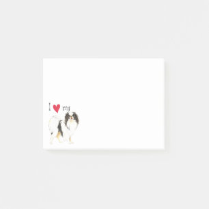 I Love my Japanese Chin Post-it Notes