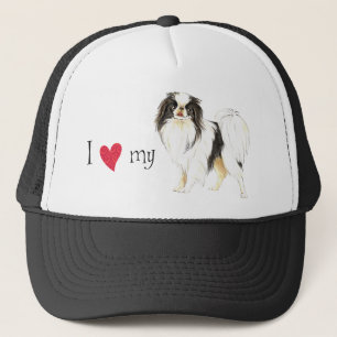 I Love my Japanese Chin Trucker Hat