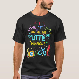 I Love My Job Favourite Teacher Back To School Men T-Shirt