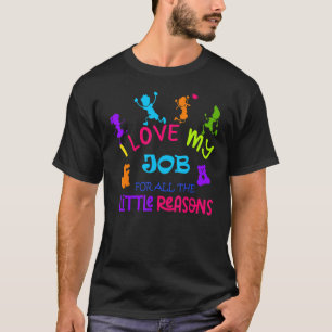 I Love My Job Favourite Teacher Back To School Men T-Shirt