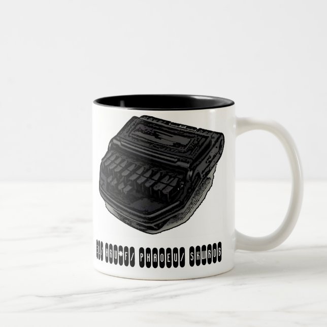 I love my job in steno court reporter gift mug (Right)