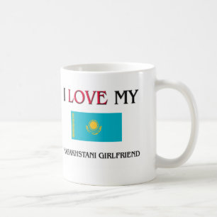 I Love My Kazakhstani Girlfriend Coffee Mug