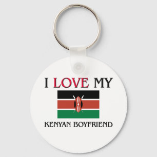I Love My Kenyan Boyfriend Key Ring