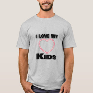I love my kids t shirt,love shirts,valentine women T-Shirt