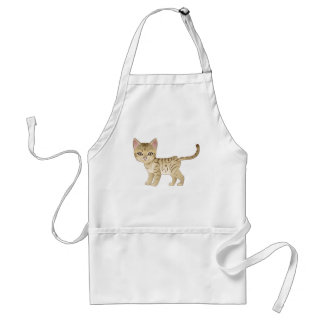 I Love My Kitty Standard Apron