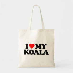 I LOVE MY KOALA TOTE BAG