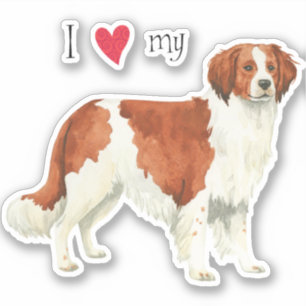 I Love my Kooiker Vinyl Sticker