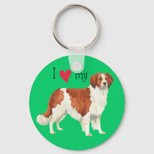 I Love my Kooikerhondje Key Ring