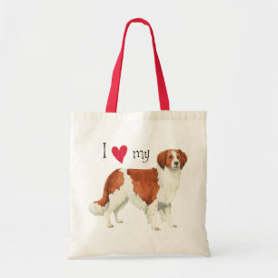 I Love my Kooikerhondje Tote Bag