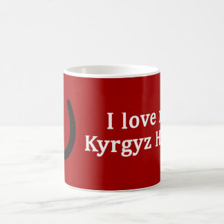I Love My Kyrgyz Horse Coffee Mug