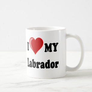 I Love My Labrador Dog Coffee Mug