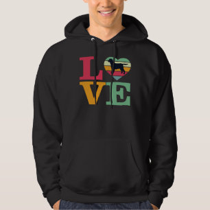 I Love My Labrador Labrador Owner Dog Dog Hoodie
