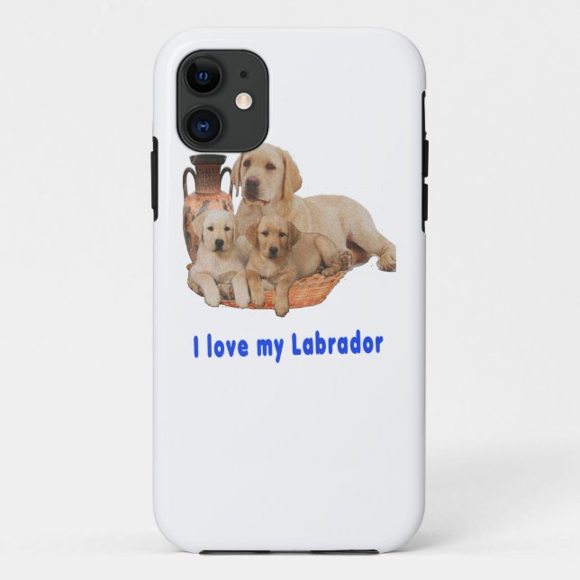 I love my Labrador phone cases (Back)