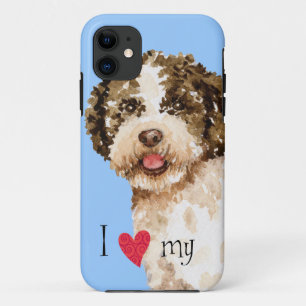 I Love my Lagotto iPhone 11 Case