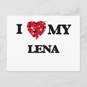 I love my Lena Postcard