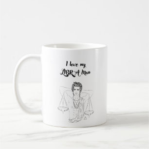 I Love My Libra Man Coffee Mug