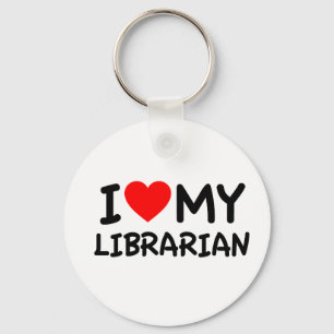 I love my librarian key ring